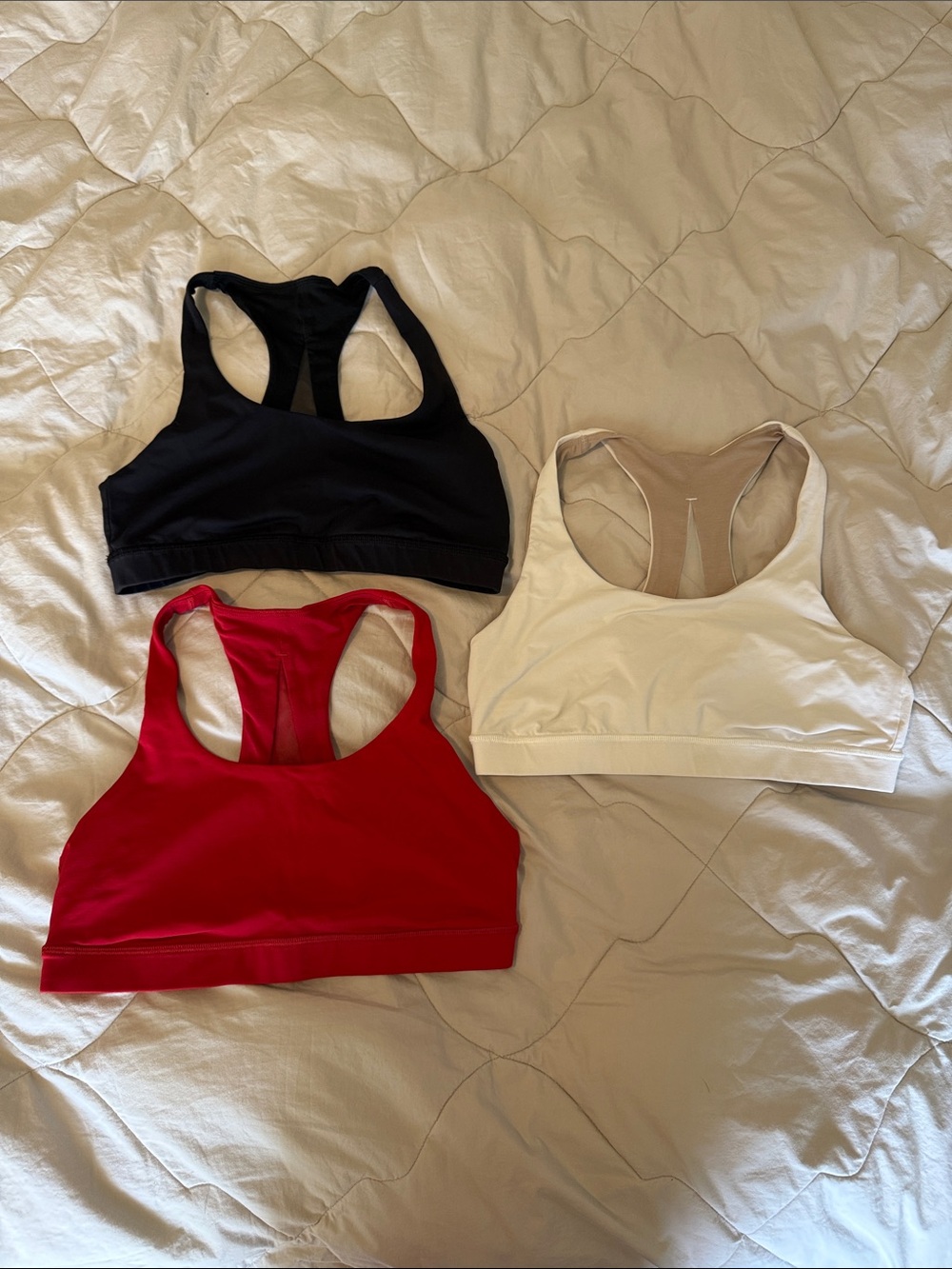 Lot of 3 Lululemon Invigorate Bras | 8